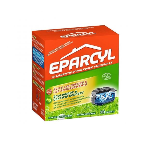 Bioactivator Eparcyl Green ECODET, cutie 20 plicuri